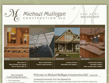 Tablet Screenshot of michaelmulliganconstruction.com